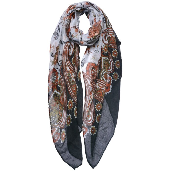 Juleeze JZSC0754Z Sciarpa donna modello nero 90x180 cm