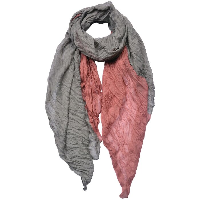Juleeze JZSC0755 Sciarpa da donna modello rosa, grigio 90x180 cm