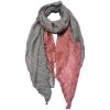 Juleeze JZSC0755 Sciarpa da donna modello rosa, grigio 90x180 cm