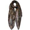 Juleeze JZSC0766BE Sciarpa da donna modello Beige 90x180 cm