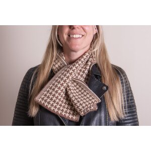 Juleeze JZSC0767CH Sciarpa donna modello marrone 15x85 cm
