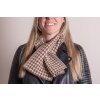 Juleeze JZSC0767CH Sciarpa donna modello marrone 15x85 cm