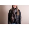 Juleeze JZSC0768BL Sciarpa donna modello marrone 70x180 cm