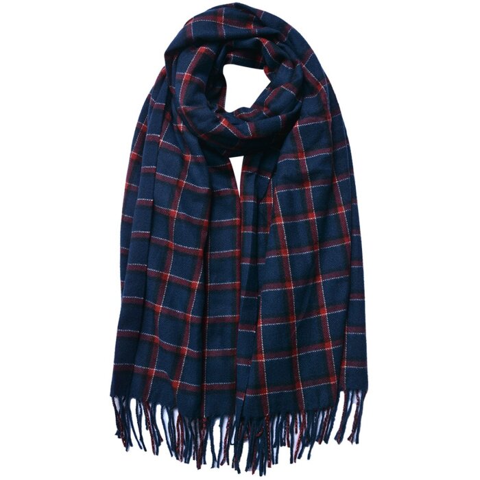 Juleeze JZSC0770BL Sciarpa donna modello blu 70x180 cm