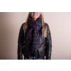 Juleeze JZSC0770BL Sciarpa donna modello blu 70x180 cm
