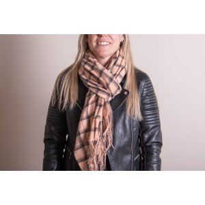 Juleeze JZSC0770P Sciarpa Donna Beige 70x180 cm