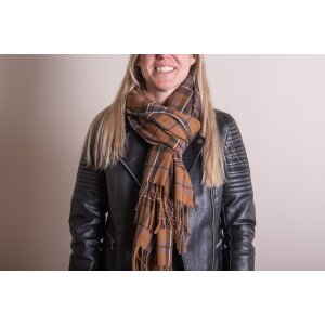 Juleeze JZSC0771CH Sciarpa donna modello marrone 70x180 cm