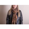 Juleeze JZSC0771CH Sciarpa donna modello marrone 70x180 cm