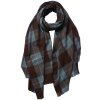 Juleeze JZSC0772BL Sciarpa donna modello blu 70x180 cm