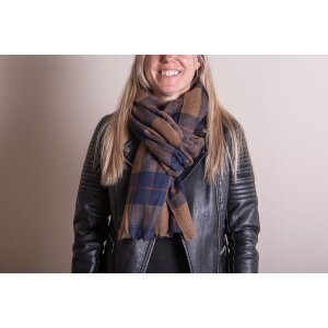 Juleeze JZSC0772DBL Sciarpa donna modello blu 70x180 cm