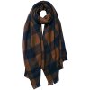 Juleeze JZSC0772DBL Sciarpa donna modello blu 70x180 cm