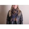 Juleeze JZSC0772DBL Sciarpa donna modello blu 70x180 cm