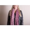 Juleeze JZSC0773BU Sciarpa invernale da donna rossa 68x180 cm