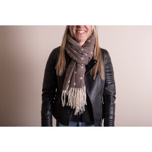 Juleeze JZSC0773CH Sciarpa invernale da donna marrone...