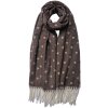 Juleeze JZSC0773CH Sciarpa invernale da donna marrone 68x180 cm