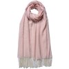 Juleeze JZSC0774P Sciarpa invernale da donna rosa 68x180 cm