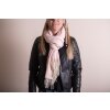 Juleeze JZSC0774P Sciarpa invernale da donna rosa 68x180 cm