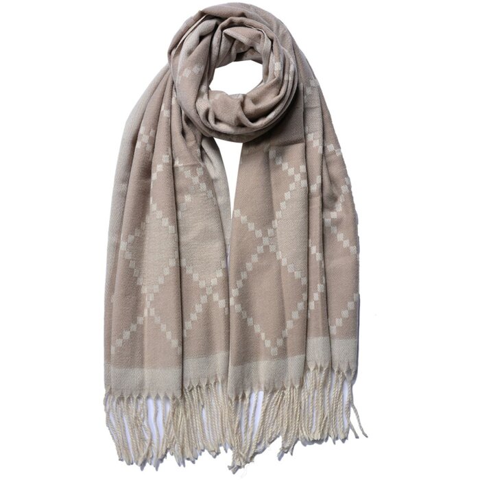 Juleeze JZSC0776KH Sciarpa invernale da donna 68x180 cm