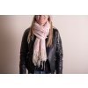 Juleeze JZSC0776P Sciarpa invernale da donna rosa 68x180 cm