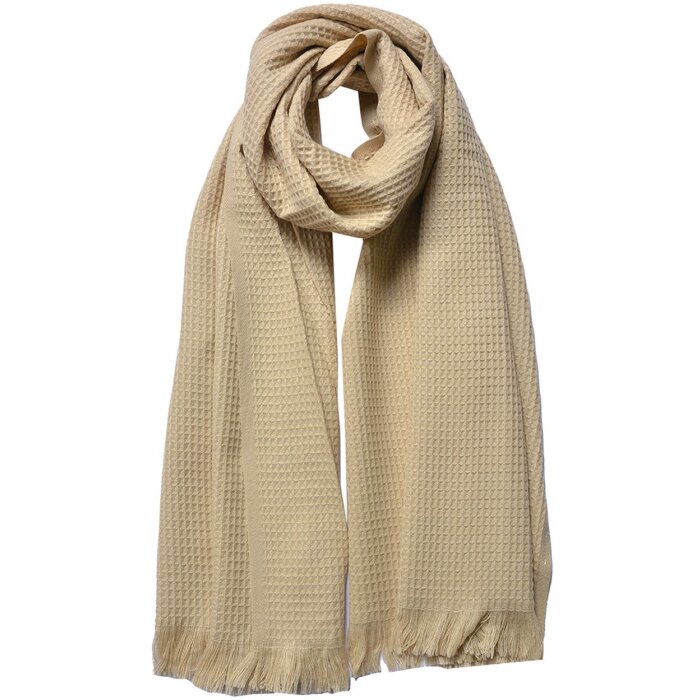 Juleeze JZSC0784BE Sciarpa Donna Beige 50x180 cm