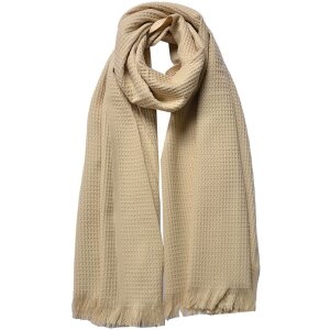 Juleeze JZSC0784BE Sciarpa Donna Beige 50x180 cm