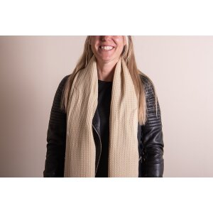 Juleeze JZSC0784BE Sciarpa Donna Beige 50x180 cm