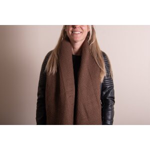 Juleeze JZSC0784CH Sciarpa donna marrone 50x180 cm