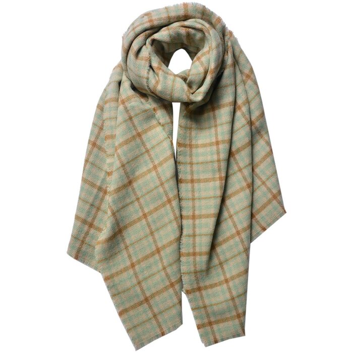 Juleeze JZSC0786BL Sciarpa da donna fantasia verde 70x190 cm
