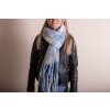Juleeze JZSC0787BL Sciarpa donna modello blu 36x210 cm