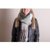 Juleeze JZSC0787G Sciarpa donna grigio 36x210 cm