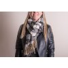 Juleeze JZSC0788 Sciarpa donna modello nero 65x180 cm