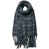 Juleeze JZSC0789G Sciarpa donna modello grigio 40x185 cm