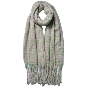 Juleeze JZSC0789GR Sciarpa da donna fantasia verde 40x185 cm