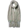 Juleeze JZSC0789GR Sciarpa da donna fantasia verde 40x185 cm
