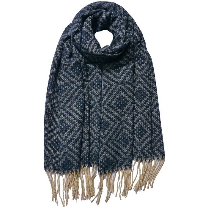 Juleeze JZSC0792BL Sciarpa donna blu 65x180 cm