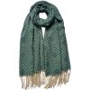 Juleeze JZSC0792GR Sciarpa da donna verde 65x180 cm