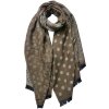 Juleeze JZSC0793BE Sciarpa Donna Beige 65x190 cm