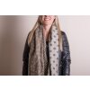 Juleeze JZSC0793BE Sciarpa Donna Beige 65x190 cm