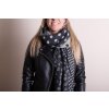Juleeze JZSC0793W Sciarpa Donna Bianco 65x190 cm