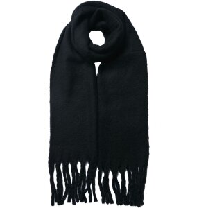Juleeze JZSC0794Z Sciarpa donna nera 38x200 cm