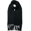 Juleeze JZSC0794Z Sciarpa donna nera 38x200 cm