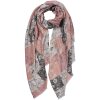 Juleeze JZSC0799 Sciarpa Donna Rosa 80x180 cm 100% Poliestere