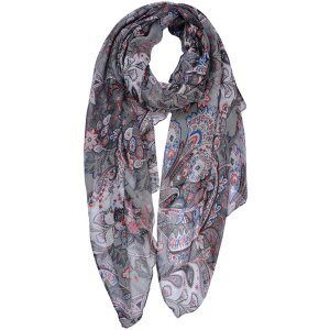 Juleeze JZSC0811 Sciarpa donna grigio 80x180 cm