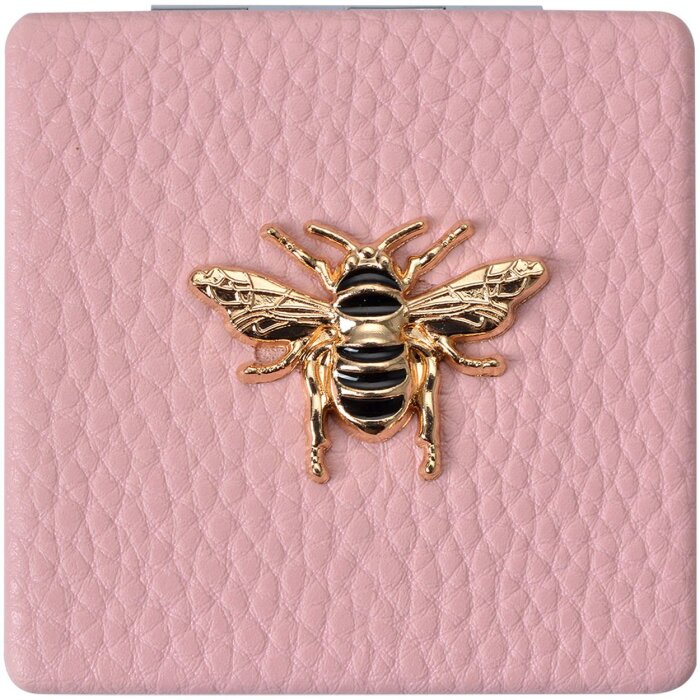Juleeze JZSP0007P Specchio a mano rosa 6x6 cm