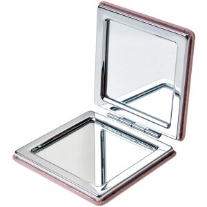 Juleeze JZSP0007P Specchio a mano rosa 6x6 cm