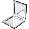 Juleeze JZSP0007Z Specchio a mano nero 6x6 cm