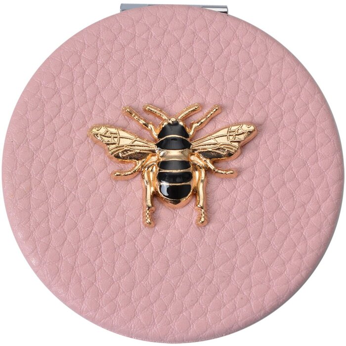 Juleeze JZSP0008P Specchio a mano rosa Ø 6 cm