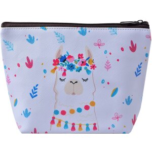 Juleeze JZTB0019 Borsa per cosmetici bianca 22x15 cm