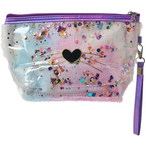 Juleeze JZTB0025PA Borsa da toilette viola 23x13 cm