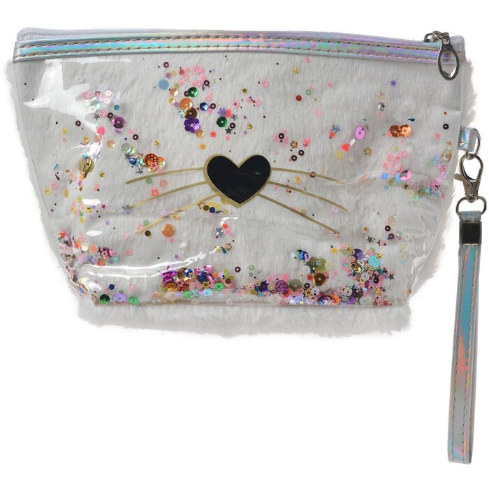 Juleeze JZTB0025W Borsa da toilette da donna bianca 23x13 cm